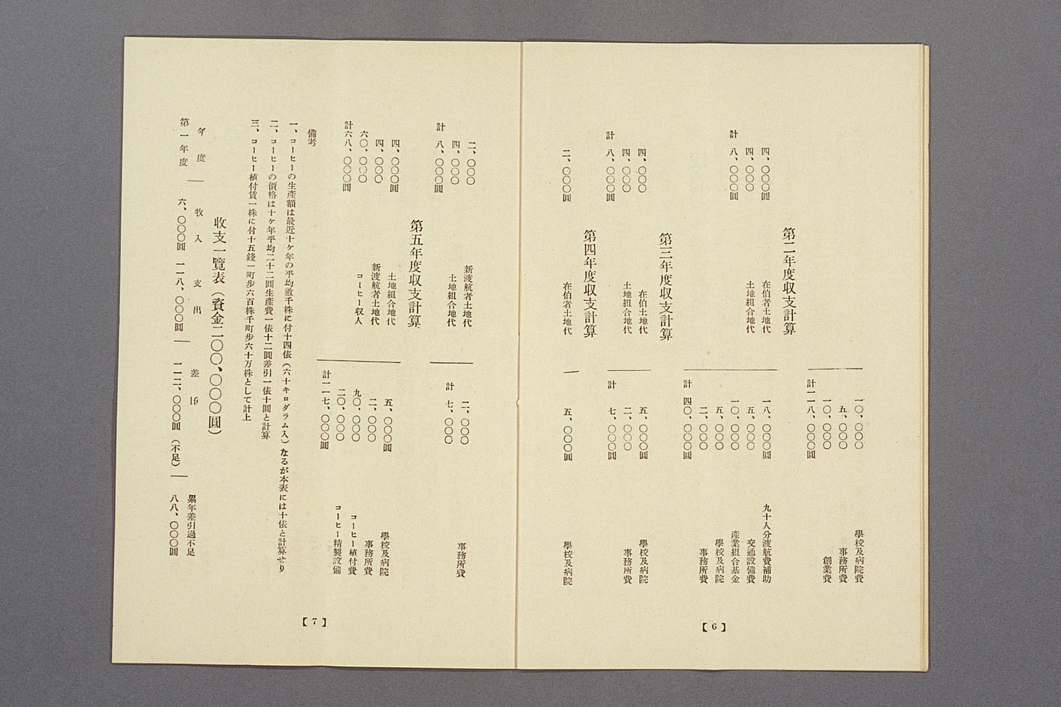 Image “Plan for the establishment of a settlement in Brazil belonging to the Shinano Kaigai Kyokai (Shinano Overseas Society)”