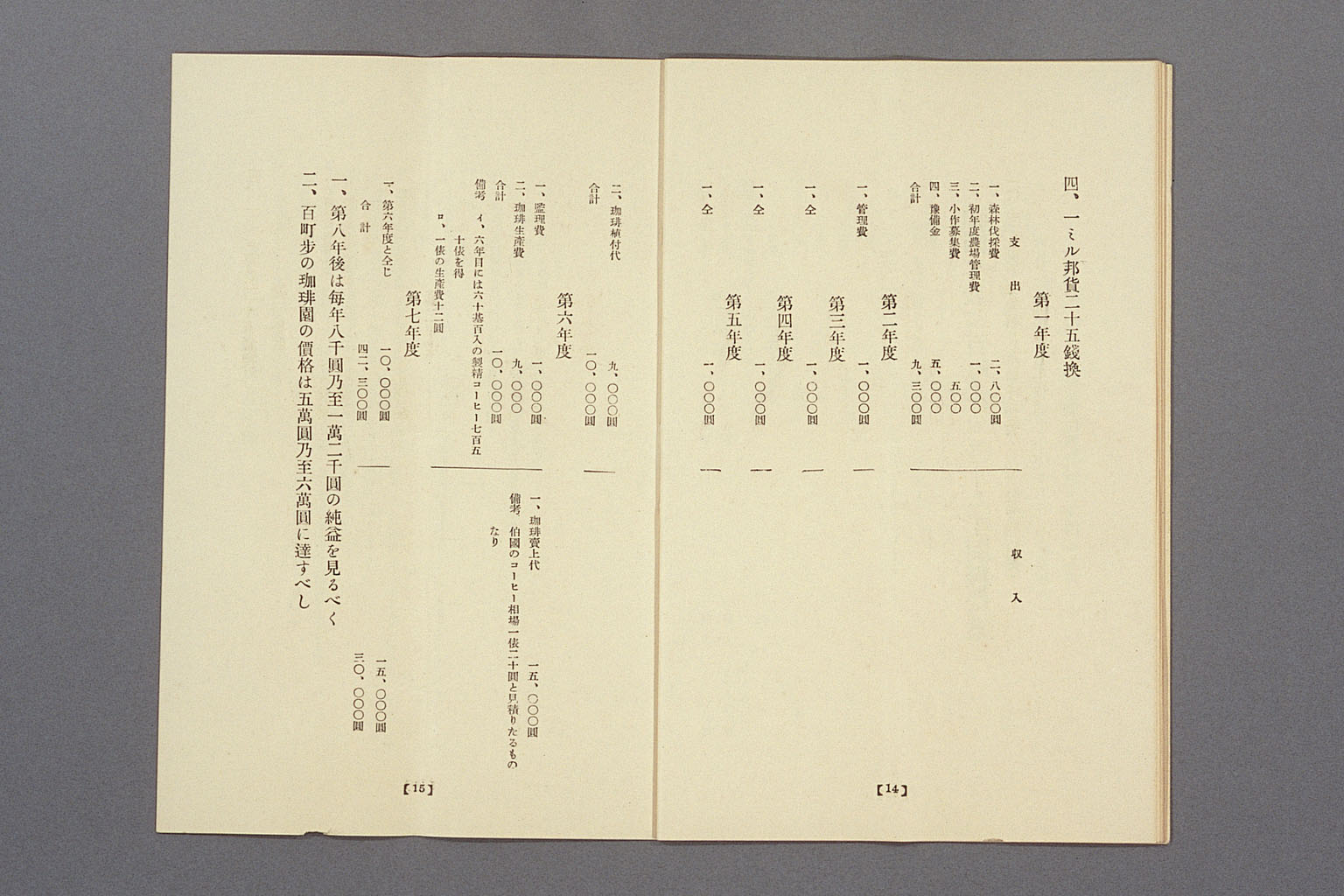 Image “Plan for the establishment of a settlement in Brazil belonging to the Shinano Kaigai Kyokai (Shinano Overseas Society)”