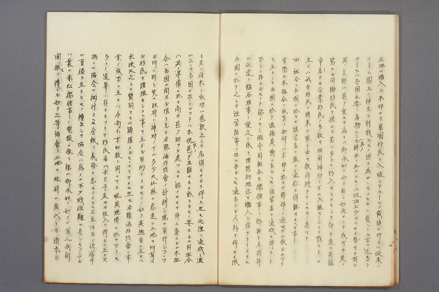 画像『海外移住組合の方針をめぐる現地公館と外務本省とのやりとり』