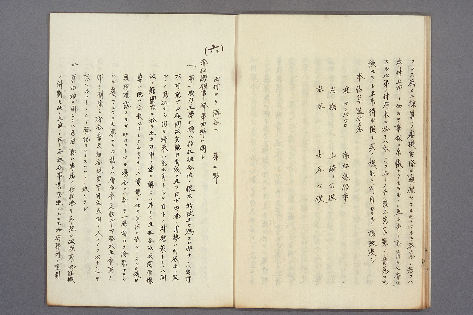 画像『海外移住組合の方針をめぐる現地公館と外務本省とのやりとり』