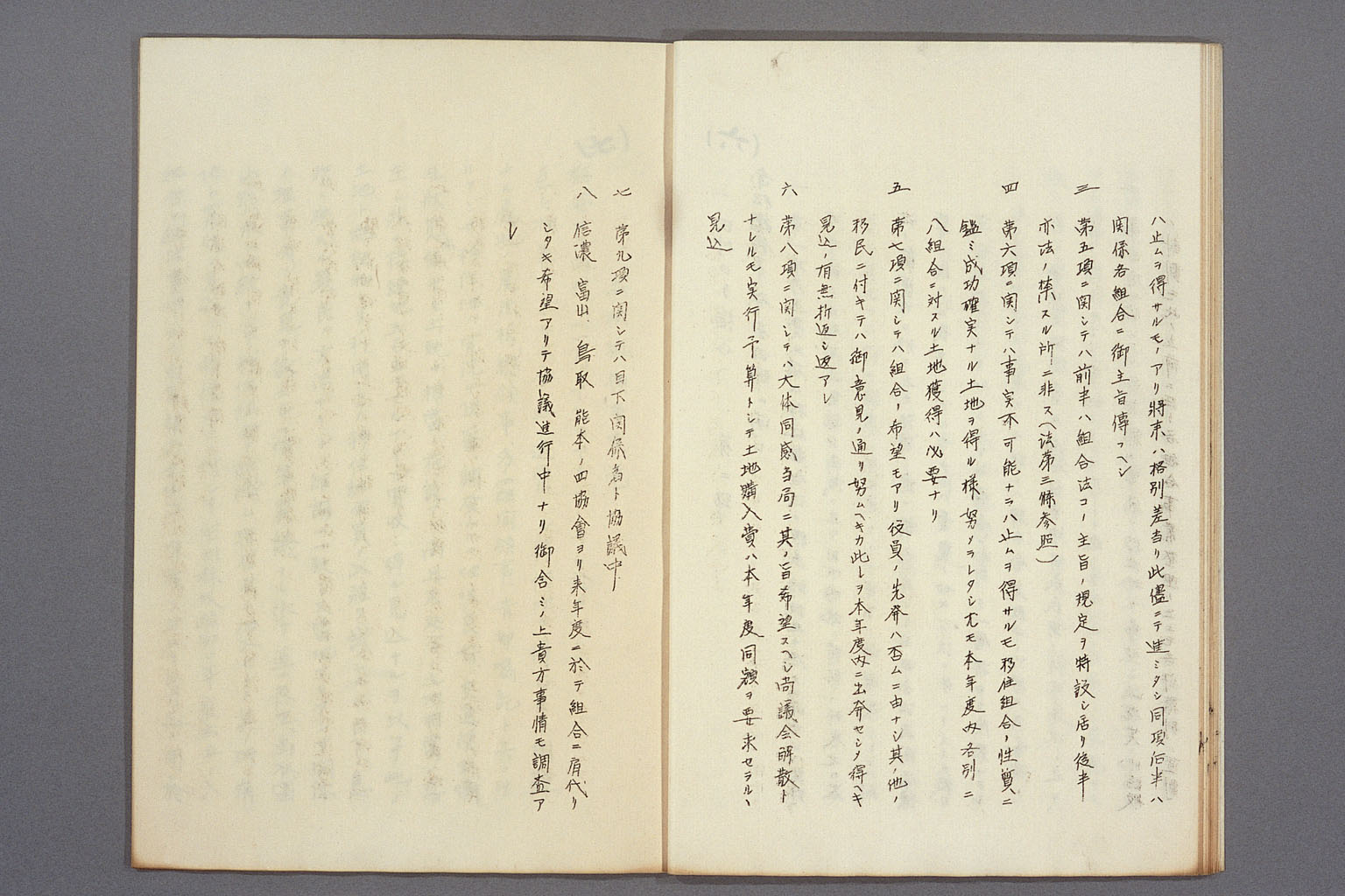 画像『海外移住組合の方針をめぐる現地公館と外務本省とのやりとり』