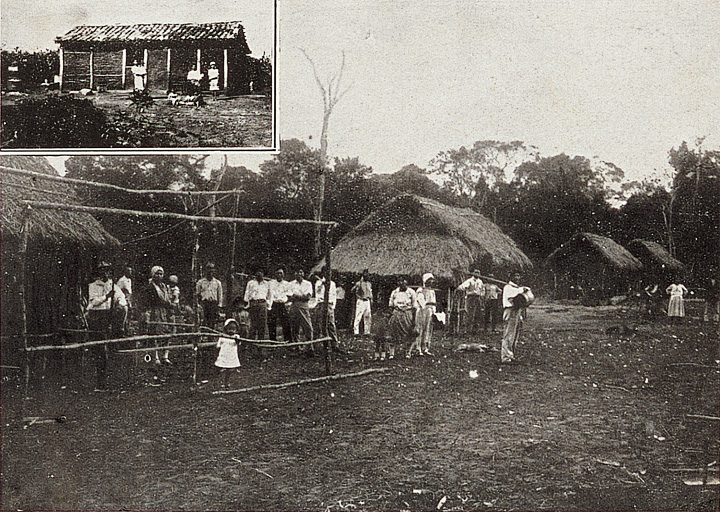 Imagem «Moradia provisória de um imigrante (Colônia Promissão)»