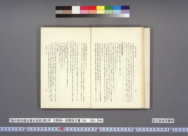 Image “Details of a policy change from the principle of separate management by each prefecture to the principle of mixing Japanese and foreigner migrants”