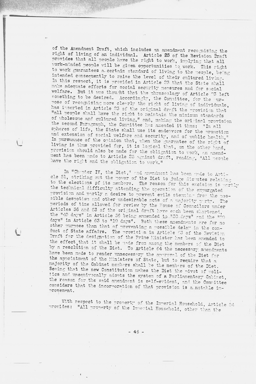 『History of the Non-Military Activities of the Occupation of Japan, 1945 through December 1951, Vol. 7  Constitutional Revision』(拡大画像)