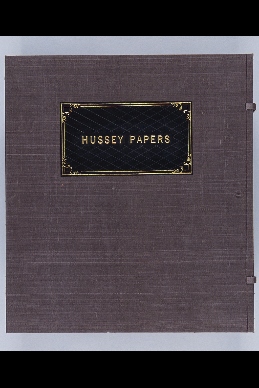 『Alfred Hussey Papers; Constitution File No. 1』(拡大画像)