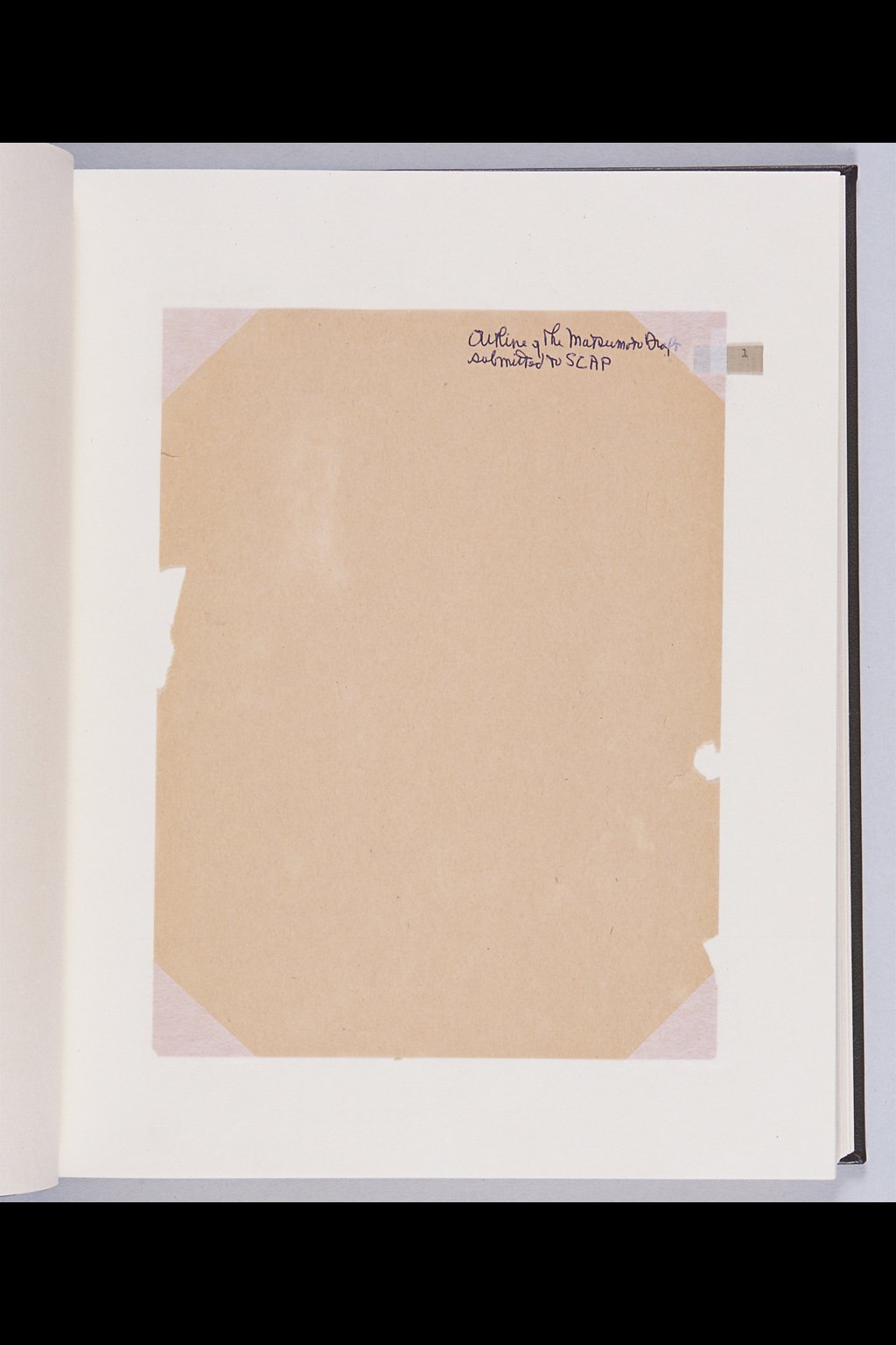 [Alfred Hussey Papers; Constitution File No. 1](Larger image)