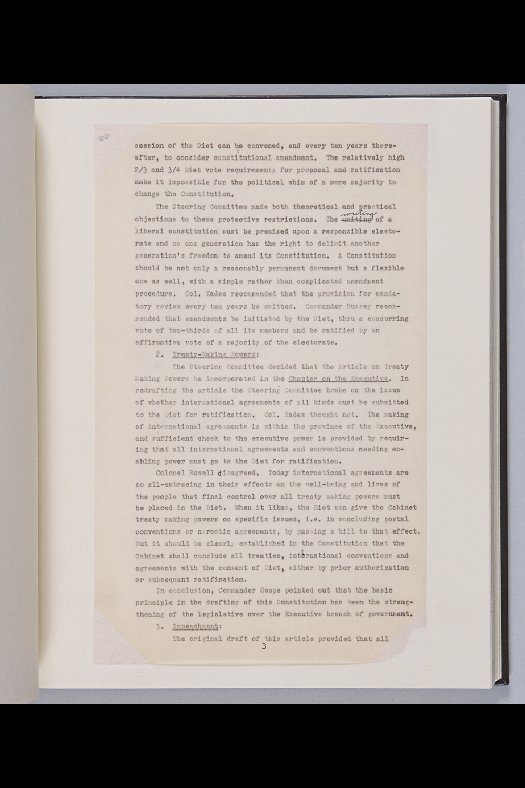 [Alfred Hussey Papers; Constitution File No. 1](Larger image)