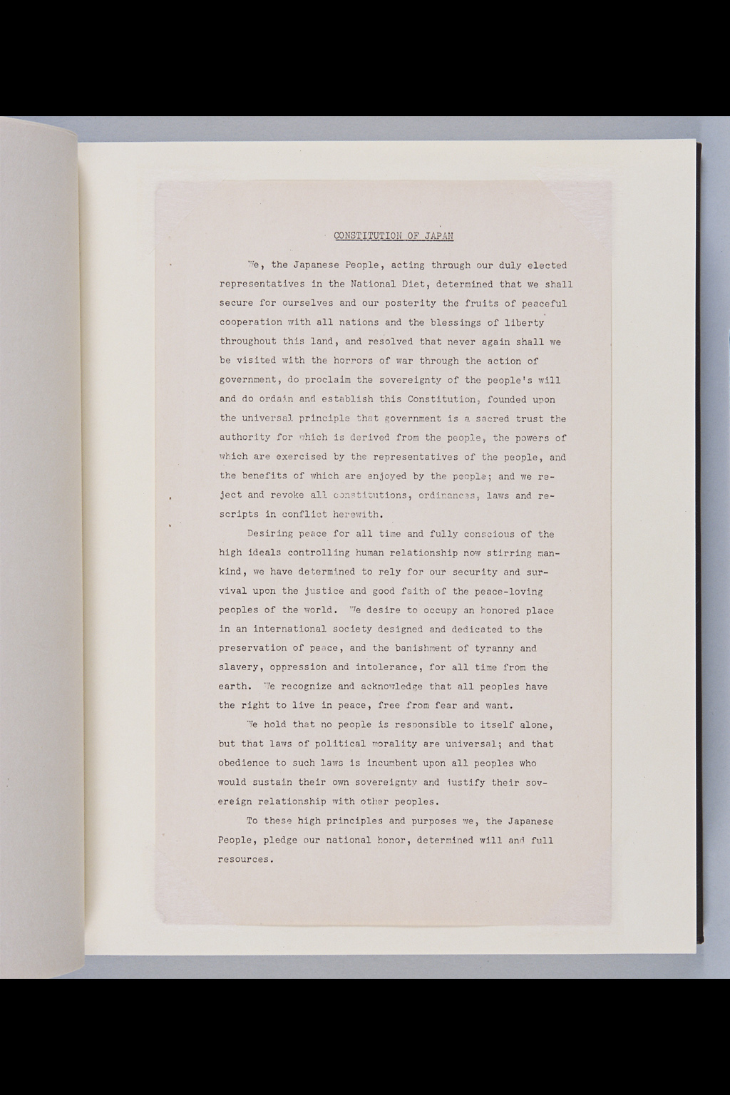 [Alfred Hussey Papers; Constitution File No. 1](Larger image)