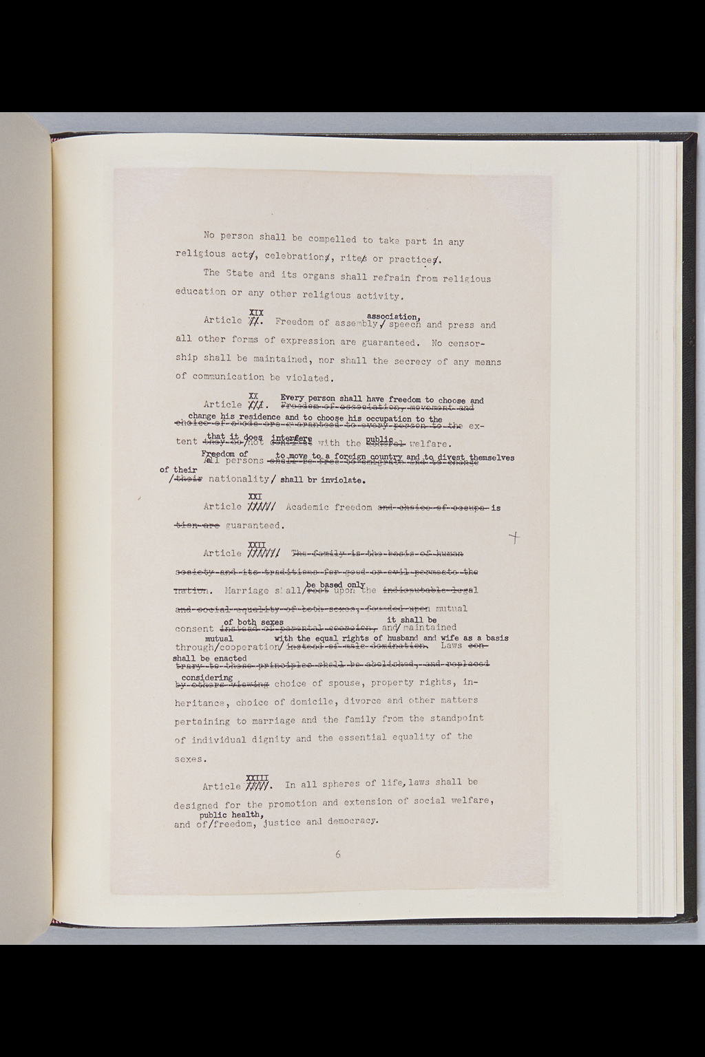 [Alfred Hussey Papers; Constitution File No. 1](Larger image)