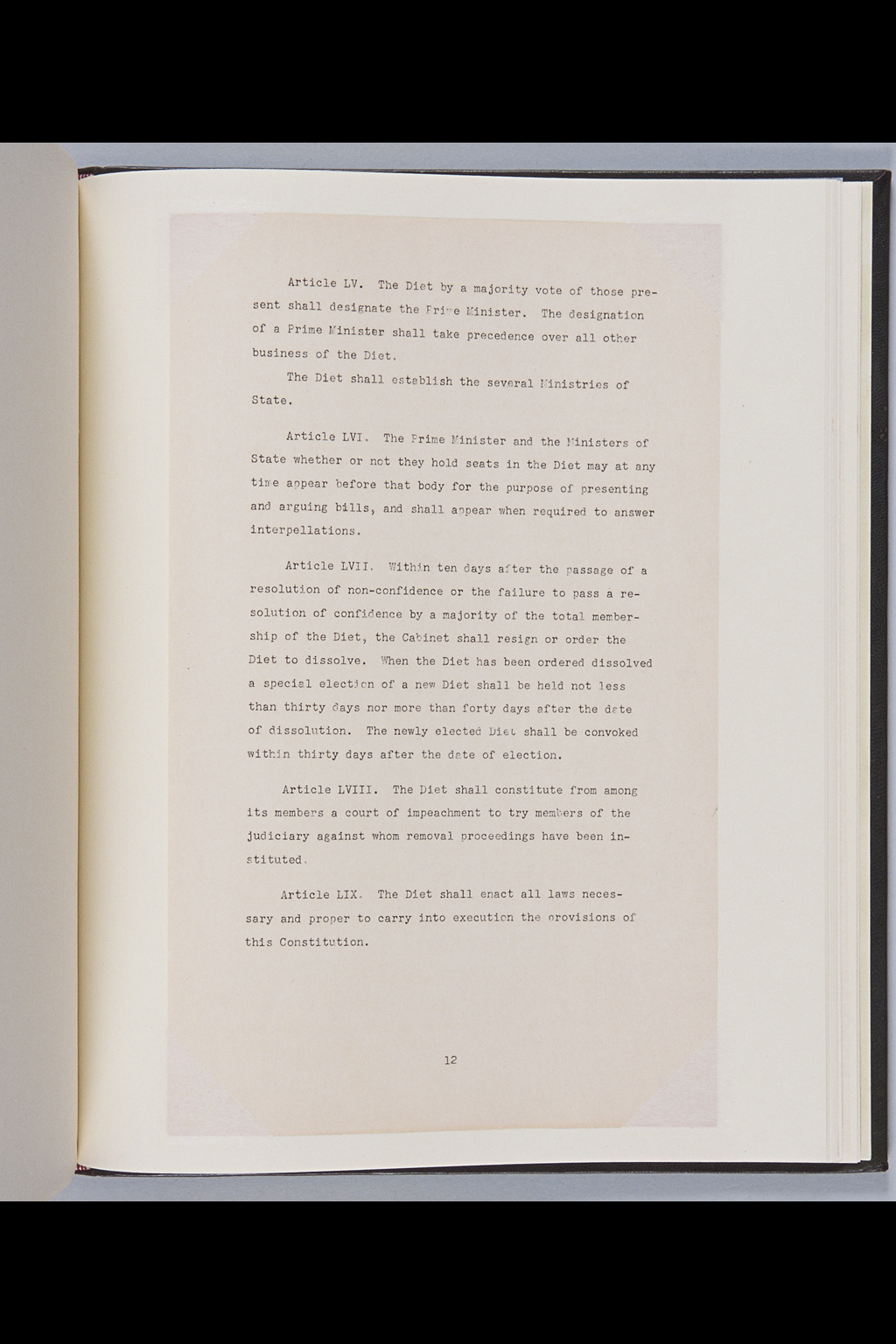 [Alfred Hussey Papers; Constitution File No. 1](Larger image)