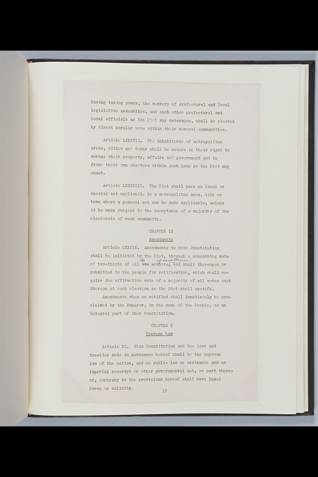 [Alfred Hussey Papers; Constitution File No. 1](Larger image)