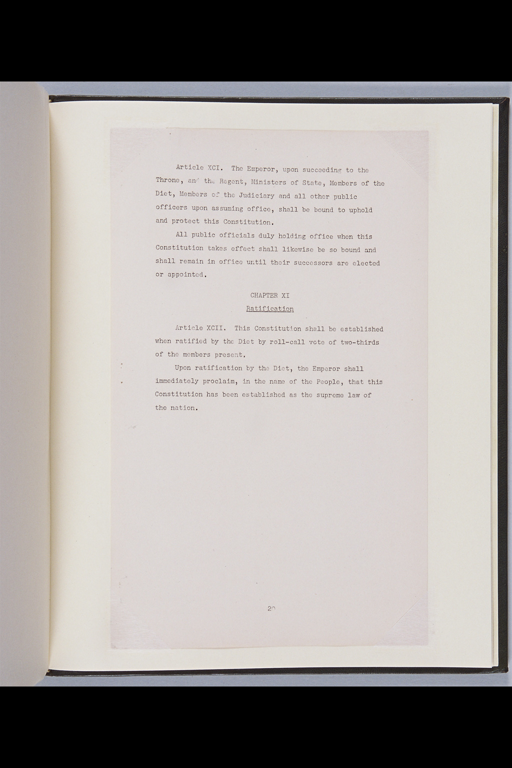 [Alfred Hussey Papers; Constitution File No. 1](Larger image)