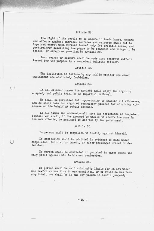 『History of the Non-Military Activities of the Occupation of Japan, 1945 through December 1951, Vol. 7  Constitutional Revision』(標準画像)