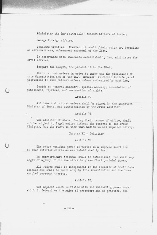 『History of the Non-Military Activities of the Occupation of Japan, 1945 through December 1951, Vol. 7  Constitutional Revision』(標準画像)