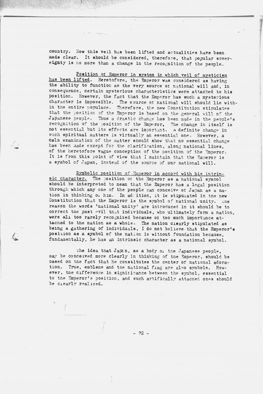 『History of the Non-Military Activities of the Occupation of Japan, 1945 through December 1951, Vol. 7  Constitutional Revision』(標準画像)