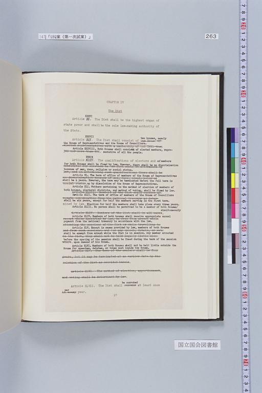 [Alfred Hussey Papers; Constitution File No. 1](Regular image)