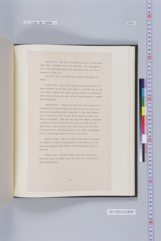 [Alfred Hussey Papers; Constitution File No. 1](Regular image)