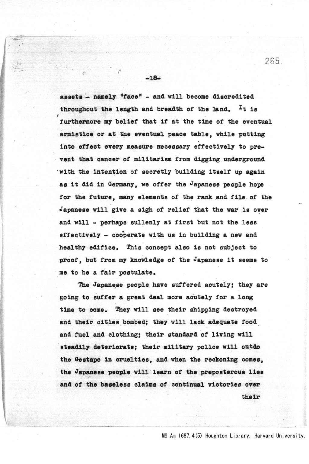 [Address at the Annual Banquet celebrating the 90th Anniversary of the Illinois Education association, Chicago, at 8:00 pm, December 29, 1943](Larger image)