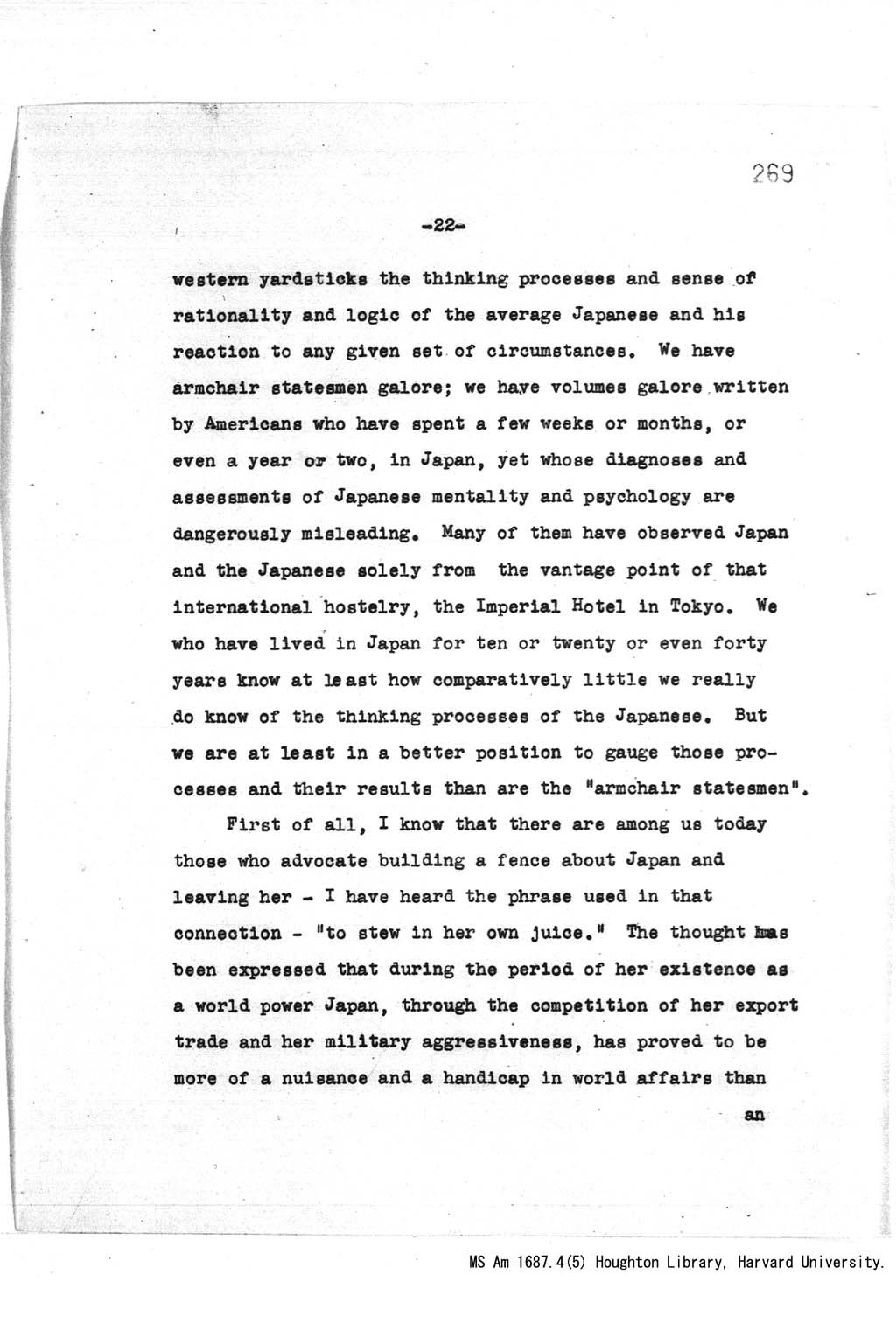 [Address at the Annual Banquet celebrating the 90th Anniversary of the Illinois Education association, Chicago, at 8:00 pm, December 29, 1943](Larger image)