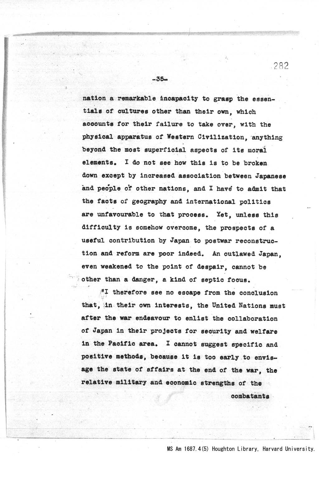 [Address at the Annual Banquet celebrating the 90th Anniversary of the Illinois Education association, Chicago, at 8:00 pm, December 29, 1943](Larger image)