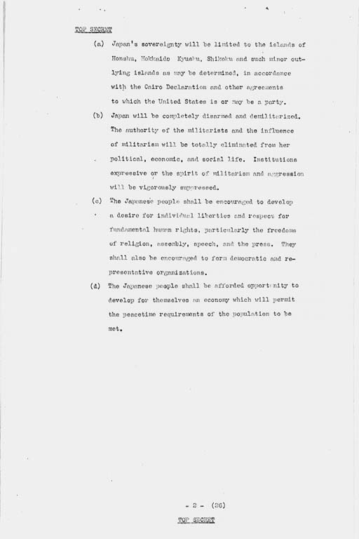 『U.S. Initial Post-Surrender Policy for Japan (SWNCC150/3)』(標準画像)