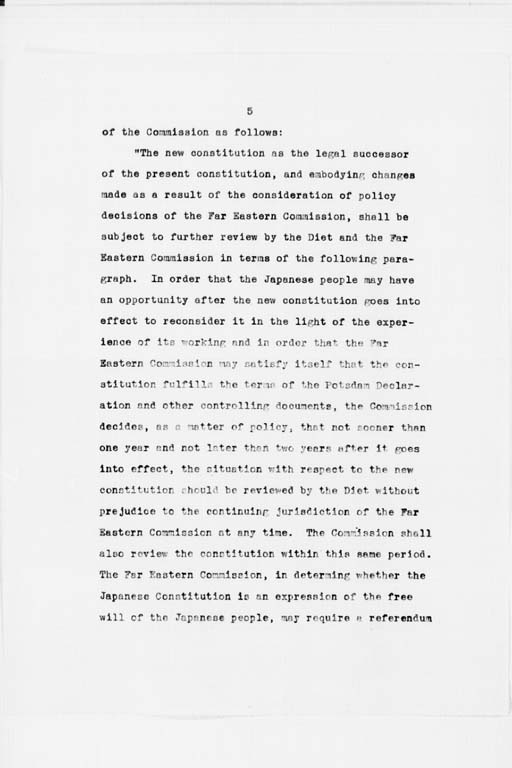 [Transcript of Twenty-Seventh Meeting of the Far Eastern Commission, Held in Main Conference Room, 2516 Massachusetts Avenue, N.W., Saturday, September 21, 1946](Regular image)