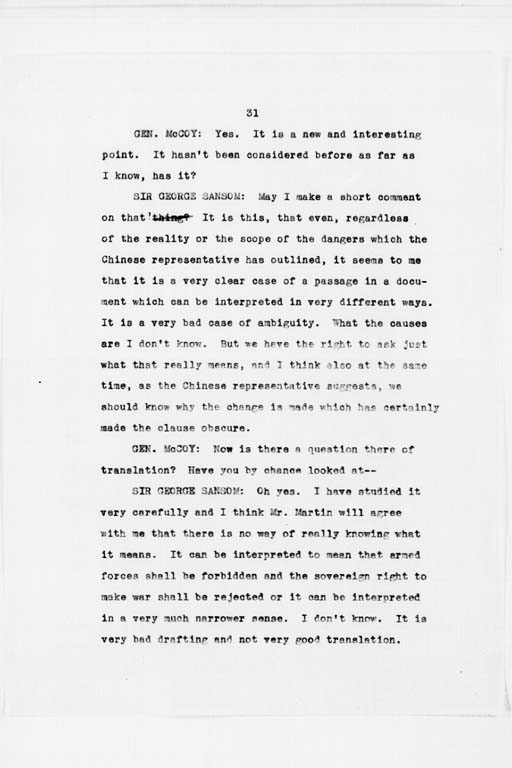 [Transcript of Twenty-Seventh Meeting of the Far Eastern Commission, Held in Main Conference Room, 2516 Massachusetts Avenue, N.W., Saturday, September 21, 1946](Regular image)