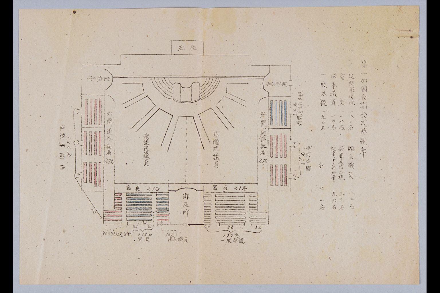 『［第一回国会開会式］』(拡大画像)