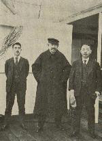 a photo of INABATA Katsutaro and Aristide Briand