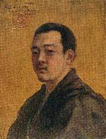 a self portrait of KURODA Seiki