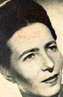 Portrait of BEAUVOIR, Simone de