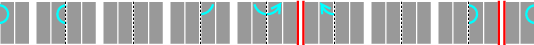 Pattern D; watermark appears on 1r, 1v, 4r, 4v, 5r, 5v, 8r and 8v