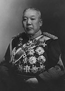 A portrait of OYAMA Iwao