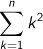 k=1Σnk2