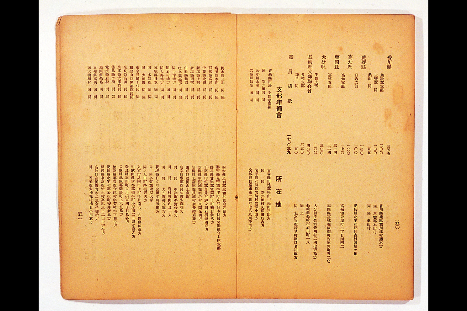 Measure and Report of the Japan Ronoto Party Headquarters, Presented at Its First National Convention(larger)