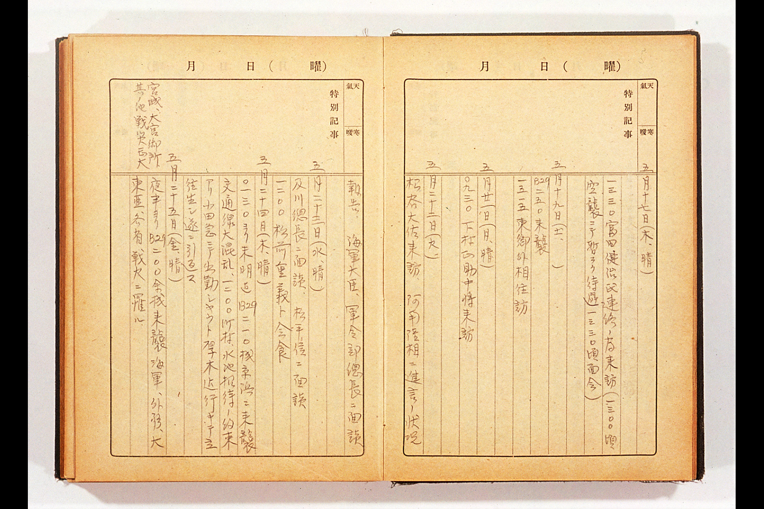 Diary of TAKAGI Sokichi(larger)