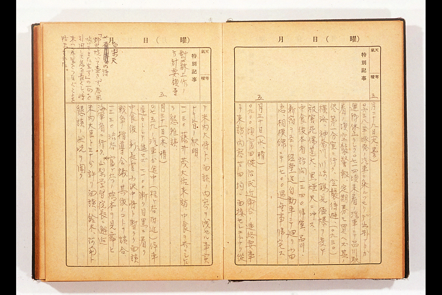 Diary of TAKAGI Sokichi(larger)