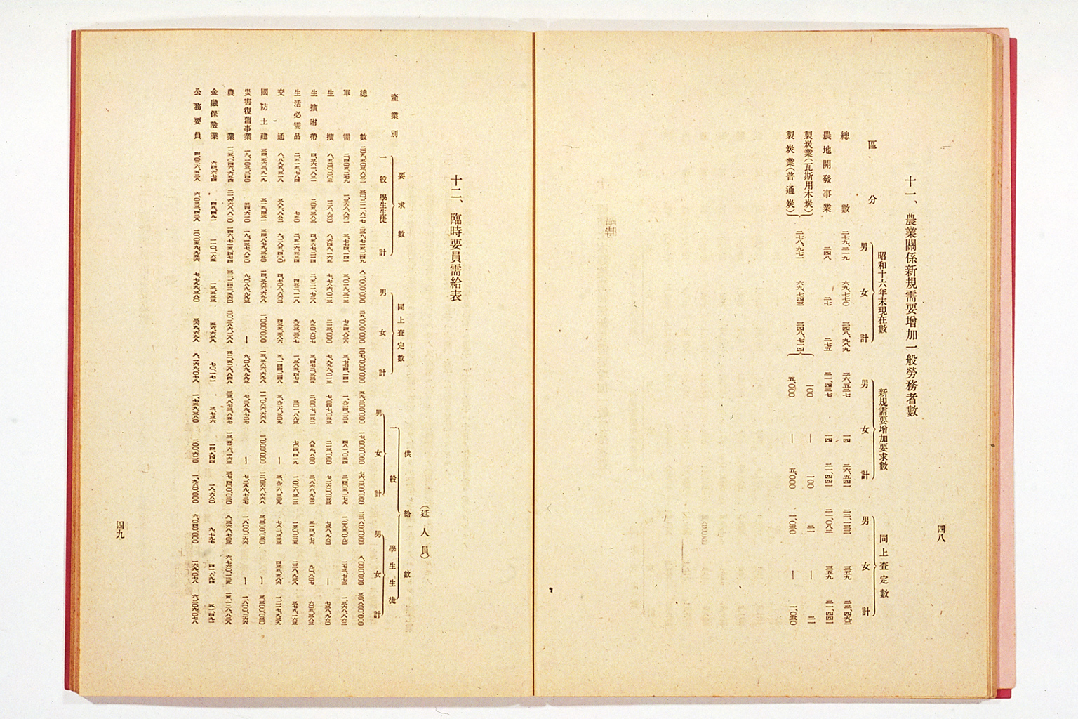 National Mobilization Plan for 1942 (Showa 17)(larger)