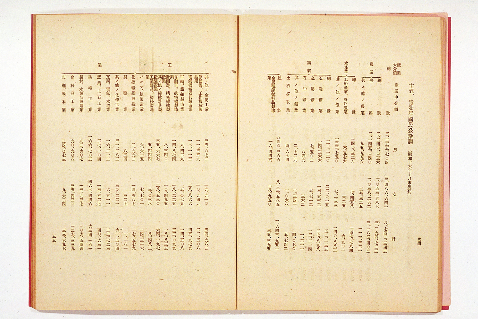 National Mobilization Plan for 1942 (Showa 17)(larger)