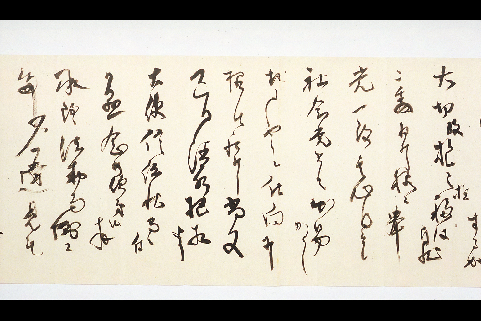 Letter of YOSHIDA Shigeru to MAKINO Nobuaki(larger)