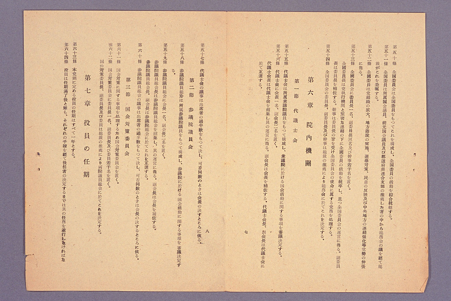 Party rules and codes for Japan Democratic Party (draft) (larger)