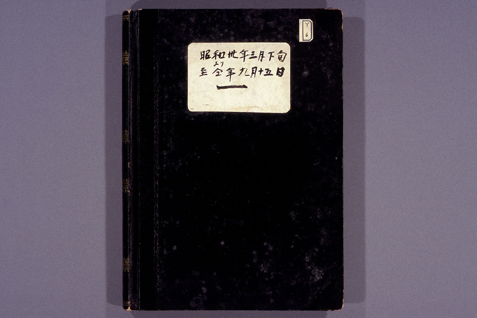 Diary from the end of March 1955 to September 15, 1955 (larger)