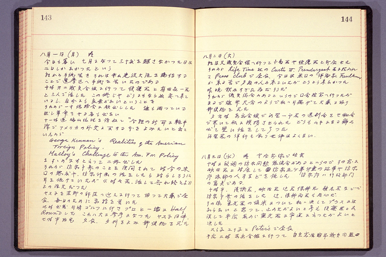 Diary from the end of March 1955 to September 15, 1955 (larger)