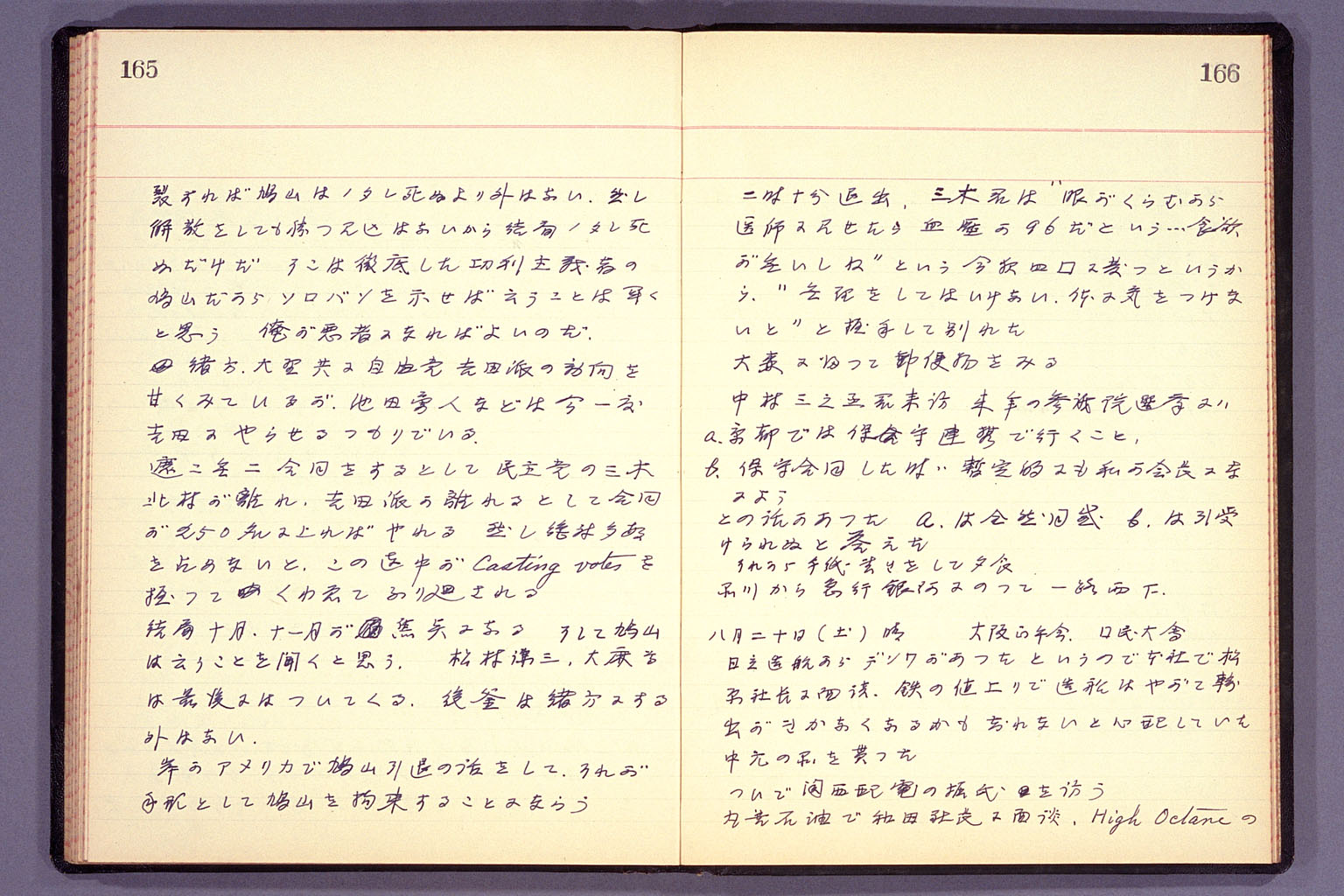 Diary from the end of March 1955 to September 15, 1955 (larger)