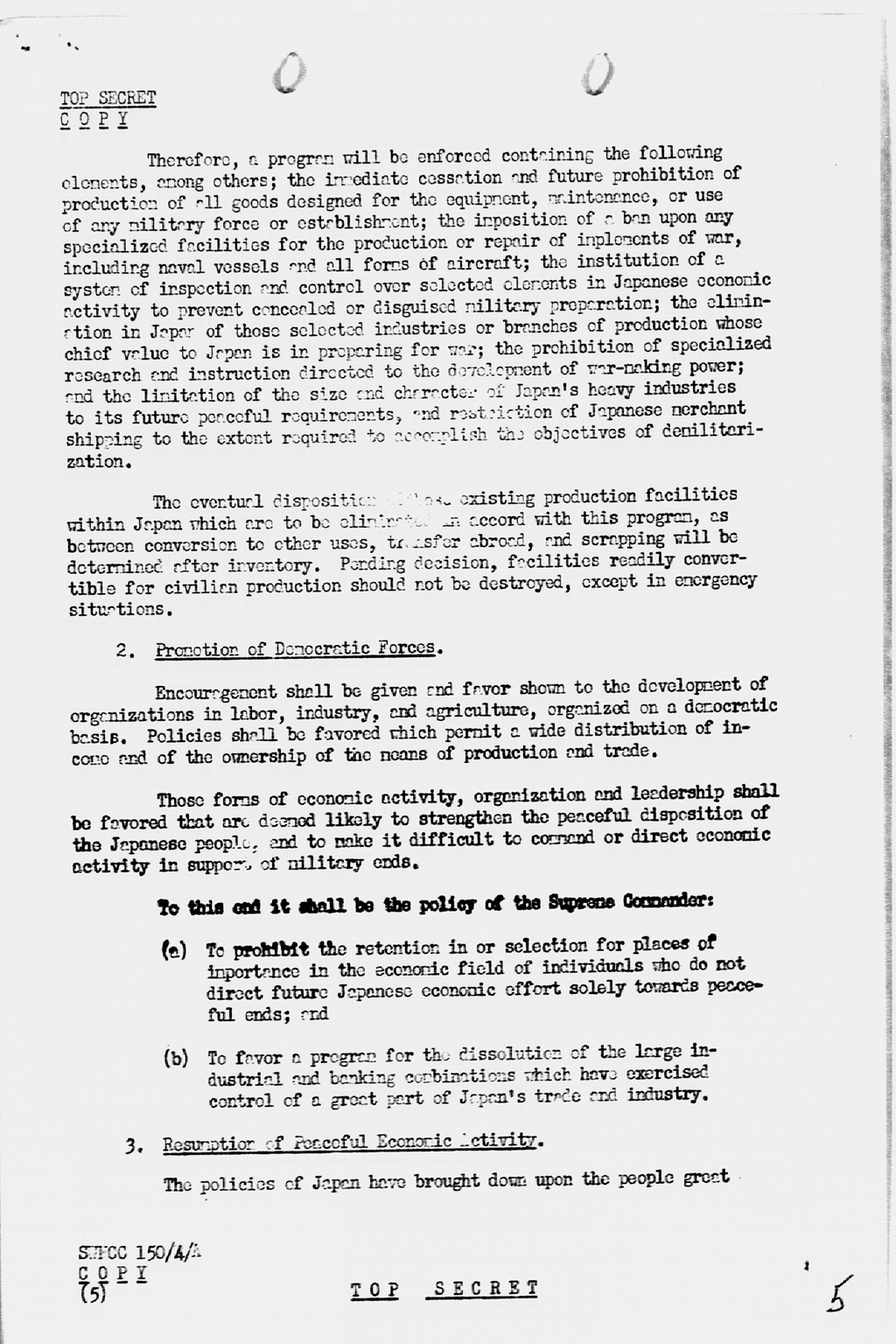 U.S. Initial Post-Surrender Policy for Japan (SWNCC150/4/A)(larger)