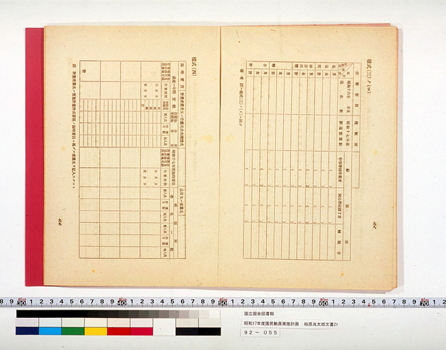 National Mobilization Plan for 1942 (Showa 17) (preview)