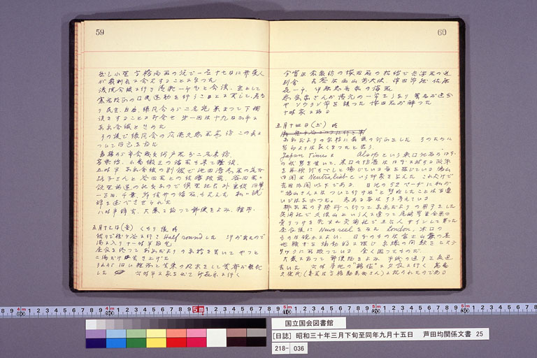 Diary from the end of March 1955 to September 15, 1955 (preview)