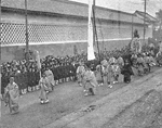 State funeral for ITO Hirobumi in the vicinity of Kasumigaseki  1909 (Meiji 42) From (Ko Ito Koshaku Kokuso Shashincho)