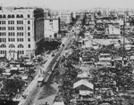 Nihonbashi Street in Tokyo after the Great Kanto Earthquake (circa 1923) ;