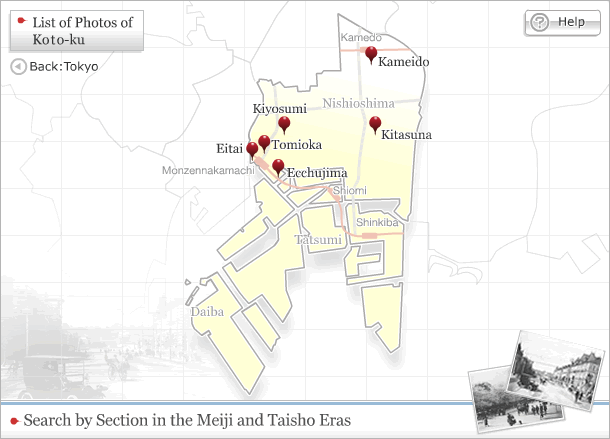 Map of Koto-ku